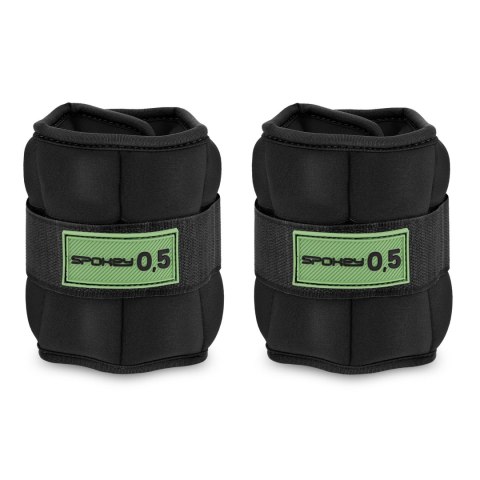 OBCIĄŻENIA NA RZEP NEOPRENOWE 0,5 KG SPOKEY FORM OBCIĄŻENIA NA RZEP NEOPRENOWE 0,5 KG SPOKEY FORM