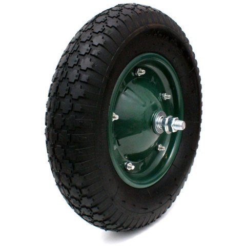 KOŁO DO TACZKI WÓZKA OGRODOWEGO POMPOWANE 38CM 4PR 4.00-8 KOŁO DO TACZKI WÓZKA OGRODOWEGO POMPOWANE 38CM 4PR 4.00-8